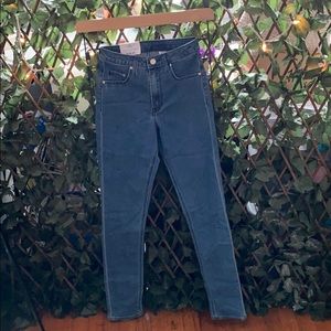H&M 26 Skinny High Waist blue jeans